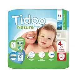 TIDOO COUCHES T4 TAILLE L 7-18KG BOITE DE 24