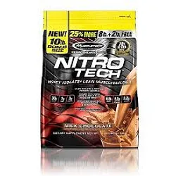 MUSCLETECH NITROTECH MILK CHOCOLATE 4.54KG