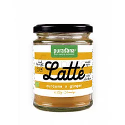 PURASANA LATTE CURCUMA GINGEMBRE 120G