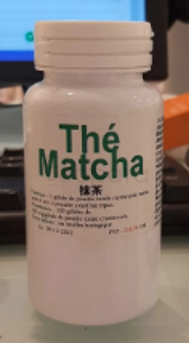 THE MATCHA 500MG BOITE DE 100 GELULES