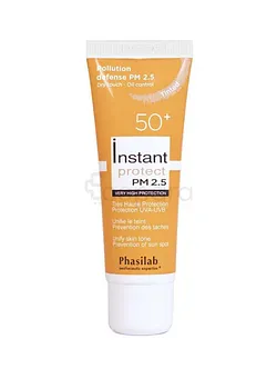 PHASILAB INSTANT PROTECT PM2.5 ECRAN TEINTE TOUCHER SEC MATIFIANT 40ML