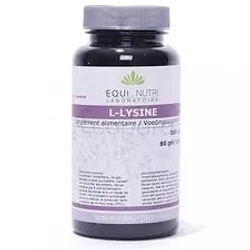 EQUI-NUTRI L-LYSINE 500MG BOITE DE 60 GELULES