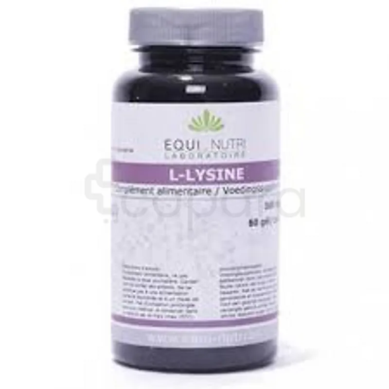 EQUI-NUTRI L-LYSINE 500MG BOITE DE 60 GELULES