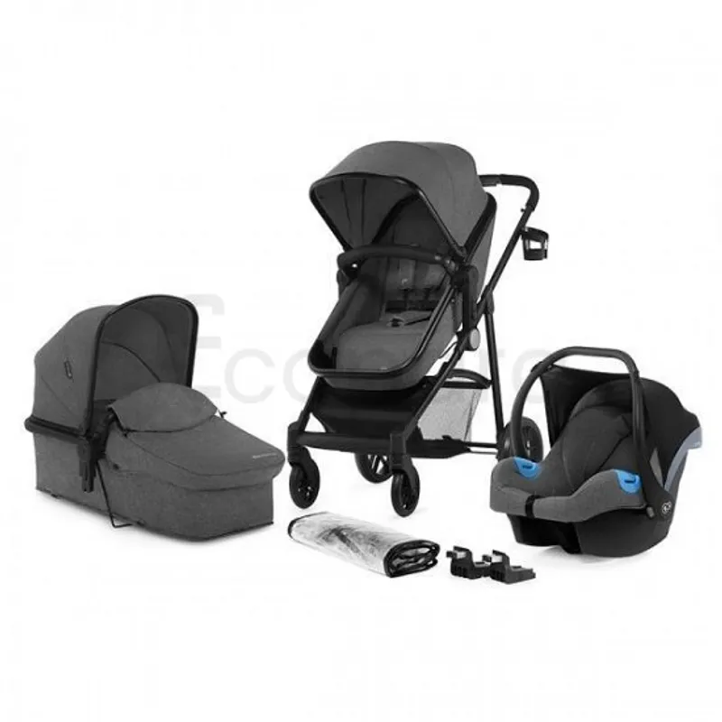 KINDERKRAFT POUSSETTE JULI 3EN1 GREY