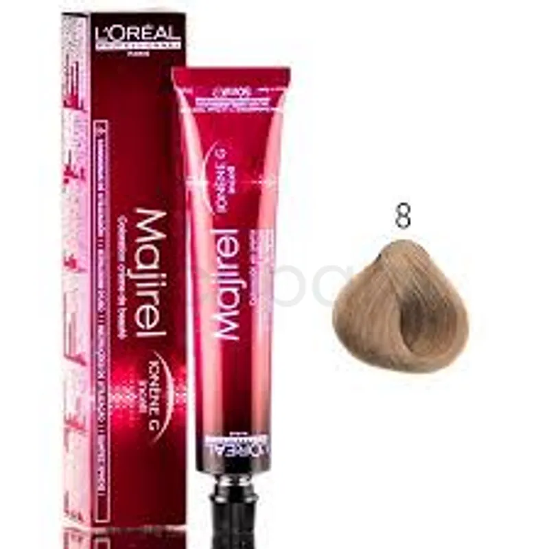 L'OREAL MAJIREL ABSOLU CREME CHEVEUX COULEUR LIGHT BLONDE NUMERO 8