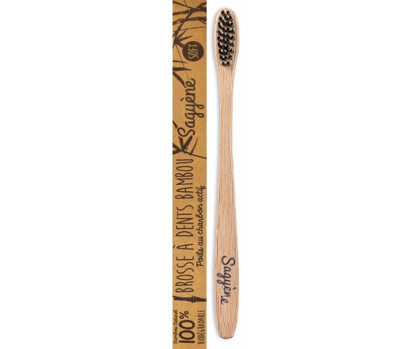 SAGYENE BROSSE A DENTS POILS AU CHARBON ACTIF SOUPLE REFERENCE 747
