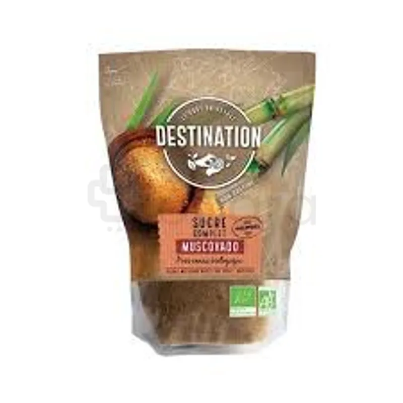 DESTINATION SUCRE COMPLET MUSCOVADO 500G