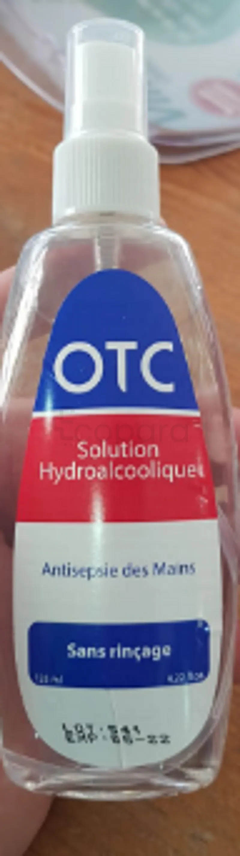 OTC SOLUTION HYDROALCOOLIQUE 125ML