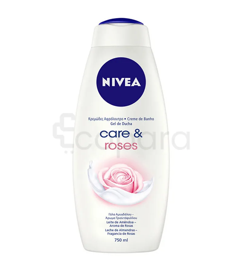 NIVEA GEL DOUCHE CARE & ROSES 750ML