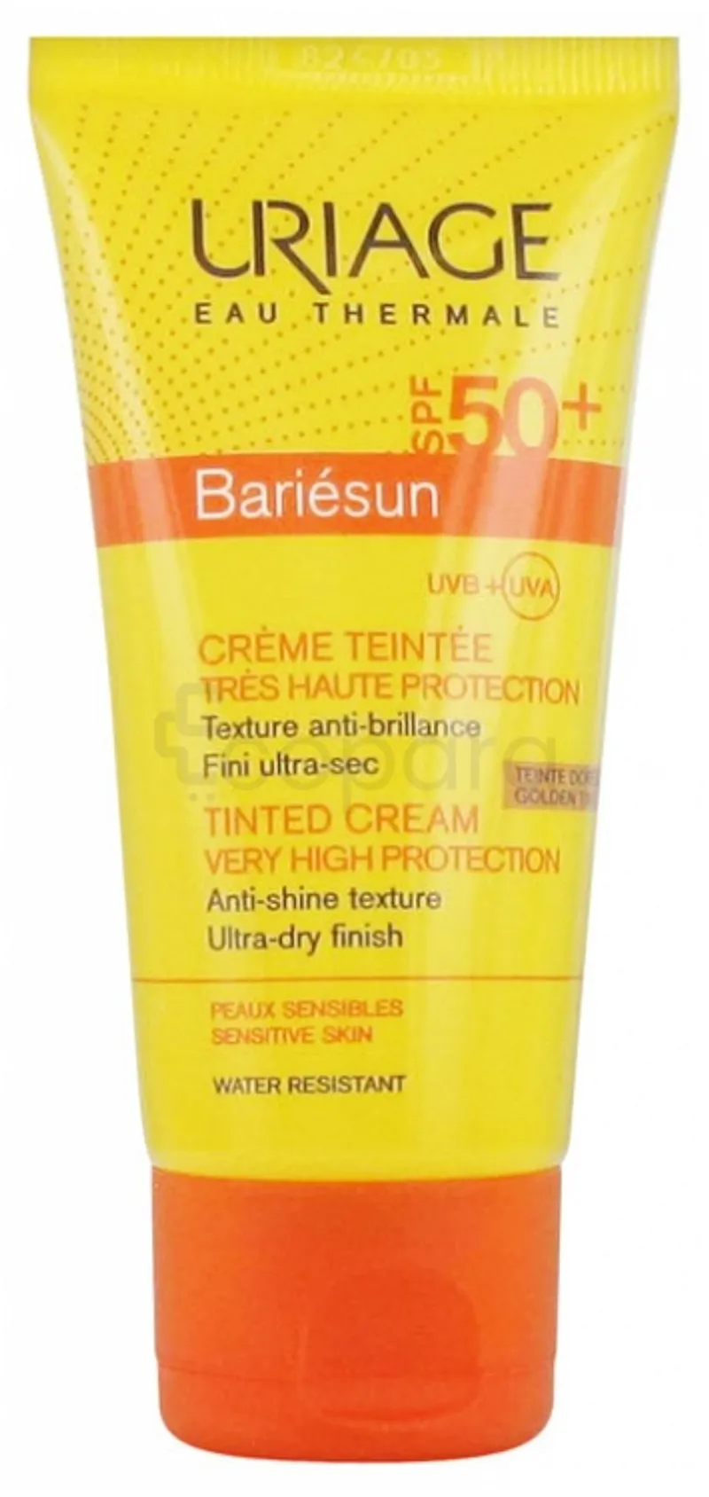 URIAGE BARIESUN CREME TEINTEE DOREE SPF50+ 50ML