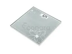 BEURER PESE PERSONNE EN VERRE GRIS REFERENCE GS 10