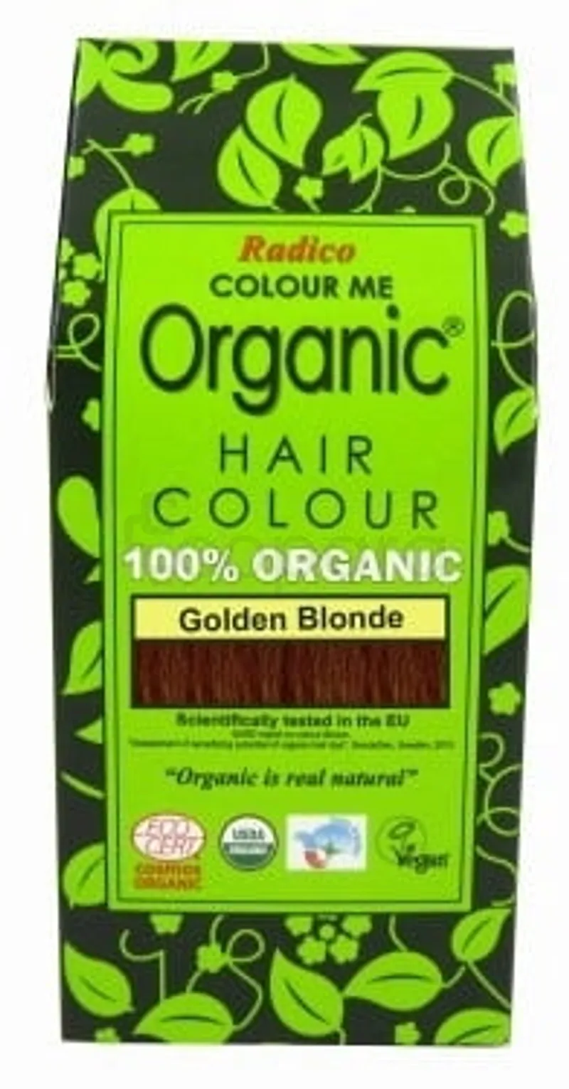 RADICO ORGANIC HAIR COLOUR GOLDEN BLONDE 100G