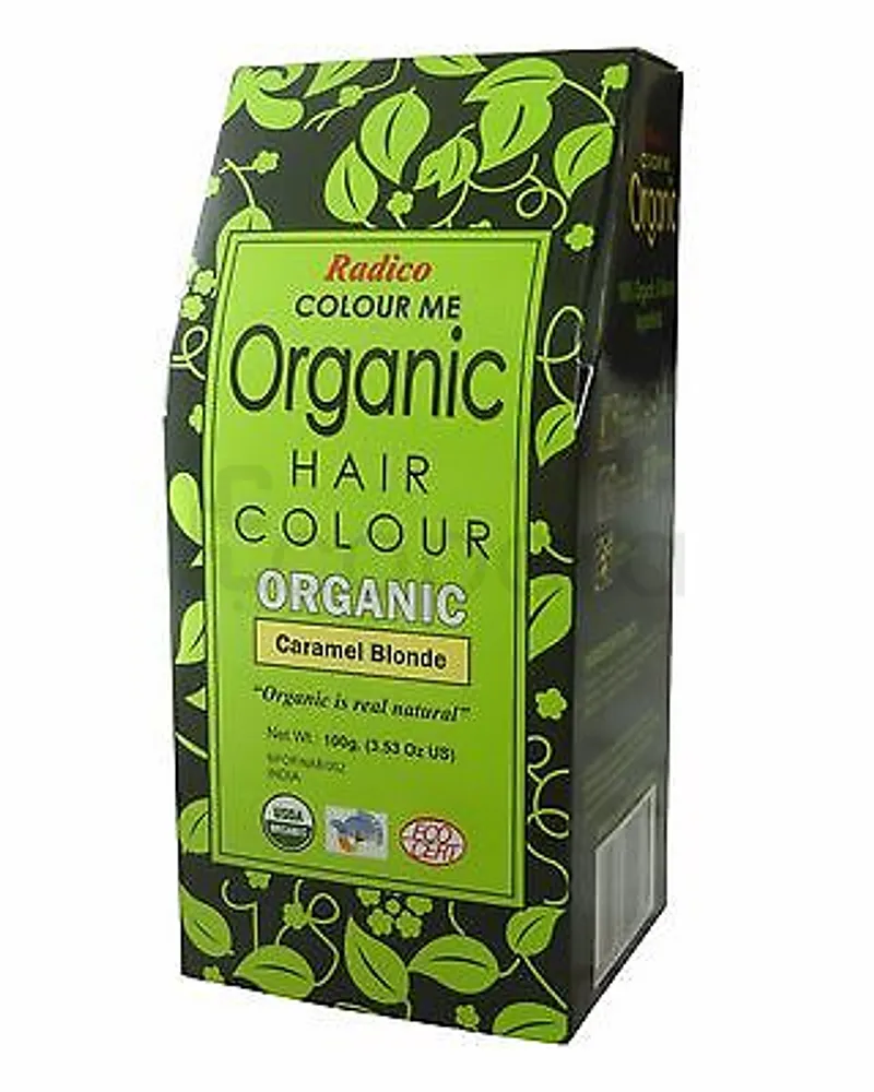 RADICO ORGANIC HAIR COLOUR CARAMEL BLONDE 100ML