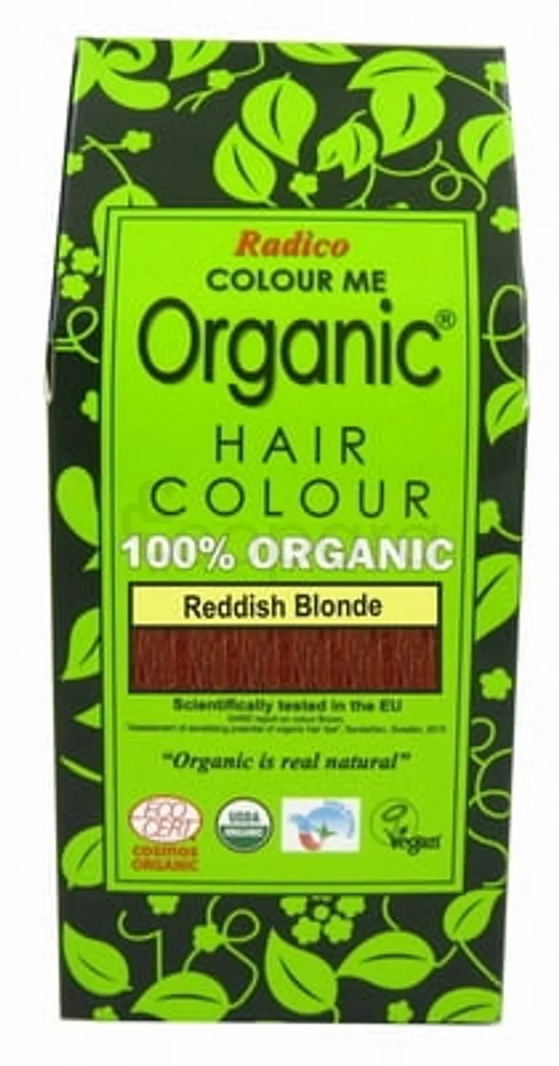 RADICO ORGANIC HAIR COLOUR REDDISH BLONDE 100G
