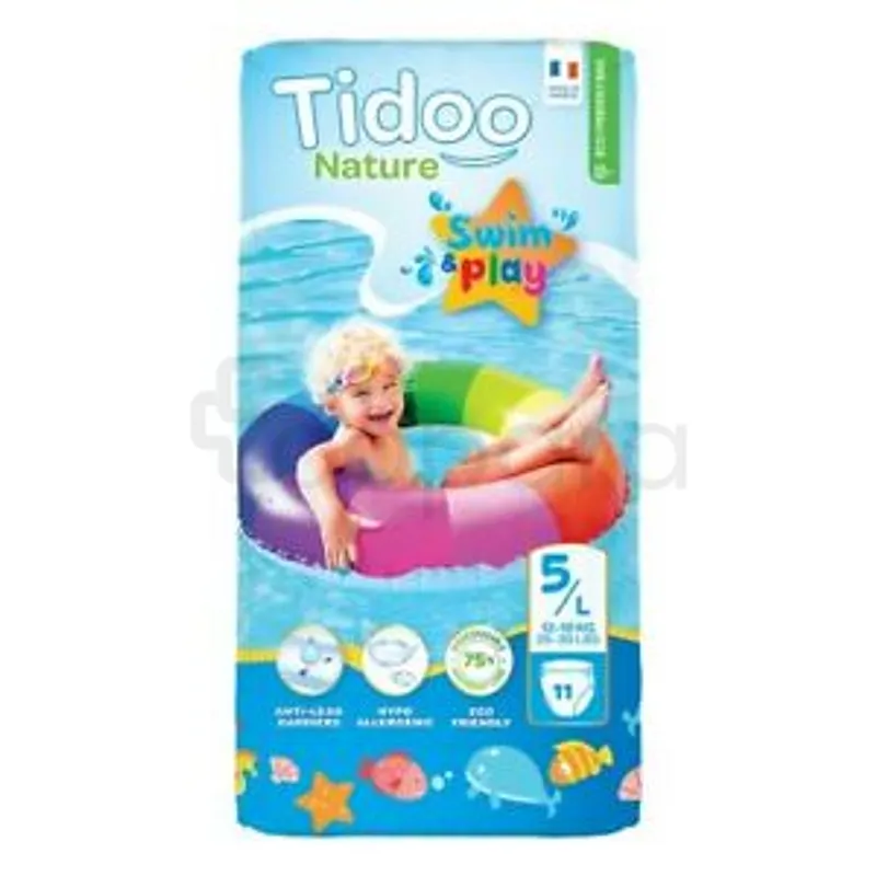 TIDOO CULOTTE DE BAIN T5 TAILLE L 12-18KG BOITE DE 11