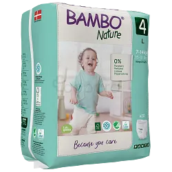 BAMBO NATURE CULOTTE D'APPRENTISSAGE 7-14KG TAILLE 4 BOITE DE 20
