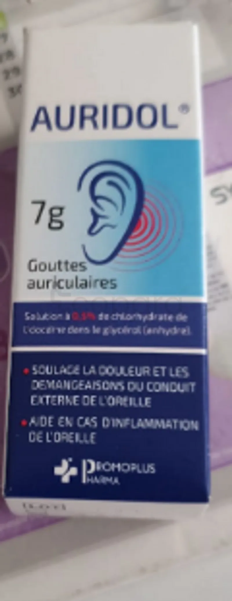 AURIDOL GOUTTES AURICULAIRES 7G
