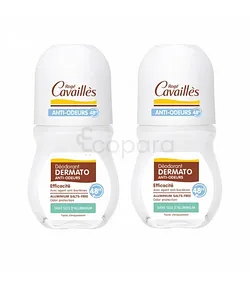 ROGE CAVAILLES DEODORANT SOIN DERMATO ROLL-ON 50ML*2