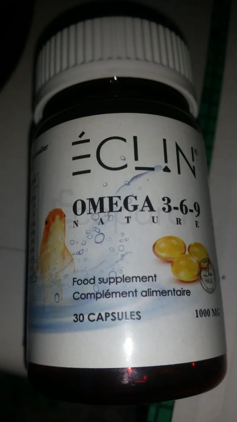 ECLIN OMEGA 3-6-9 BOITE DE 30 CAPSULES