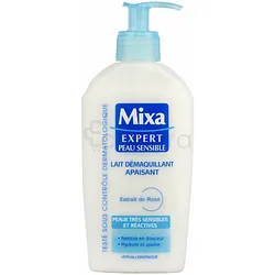 MIXA EXPERT PEAU SENSIBLE LAIT DÉMAQUILLANT APAISANT 200ML