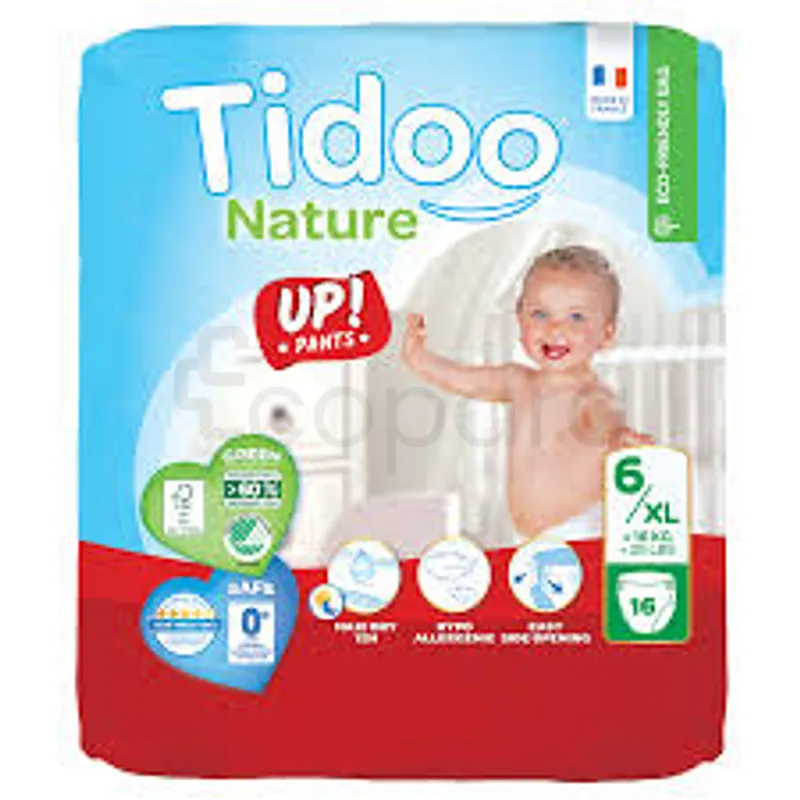 TIDOO CULOTTE DE BAIN T6 TAILLE XL 16-30KG BOITE DE 16