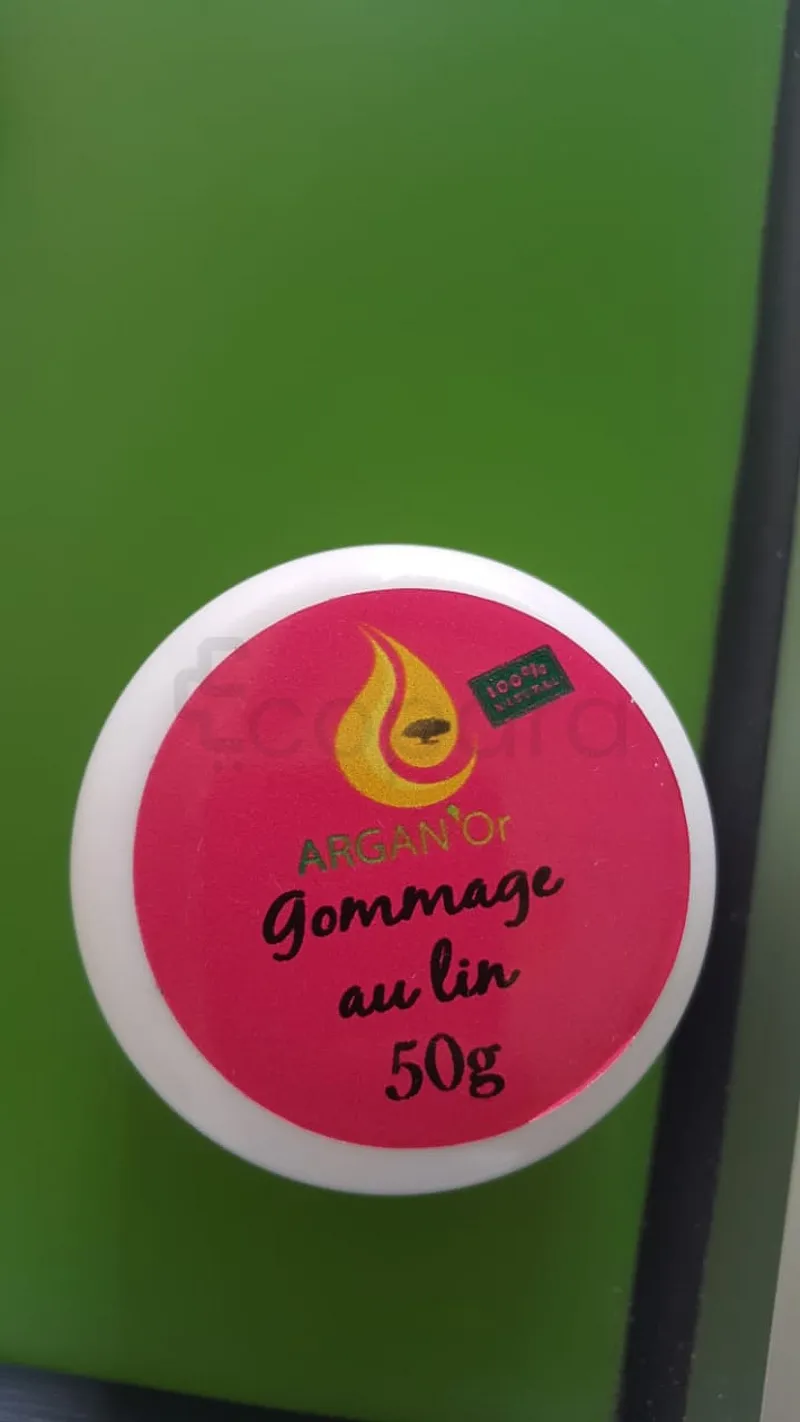ARGAN'OR GOMMAGE AU LIN 50G