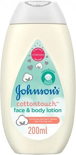 JOHNSON'S BABY COTTON TOUCH BODY LOTION 200ML