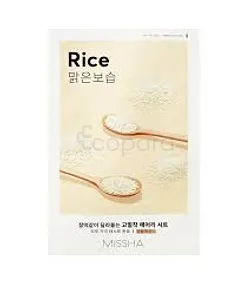 MISSHA AIR FIT SHEET MASQUE EN TISSU RICE SACHET BOITE DE 1
