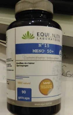 EQUI-NUTRI N15 COMPLEX MENO 50+ BOITE DE 90 GELULES