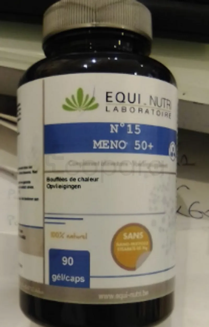 EQUI-NUTRI N15 COMPLEX MENO 50+ BOITE DE 90 GELULES