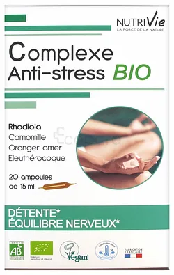 NUTRIVIE COMPLEXE ANTI-STRESS BIO AMPOULES 15ML
