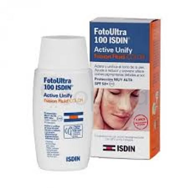 ISDIN FOTO ULTRA 100 ACTIVE UNIFY FUSION FLUID TEINTE SPF100 50ML