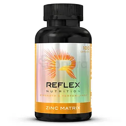 REFLEX NUTRITION SRENGTH AND PERFORMANCE ZINC MATRIX BOITE DE 90 CAPSULES