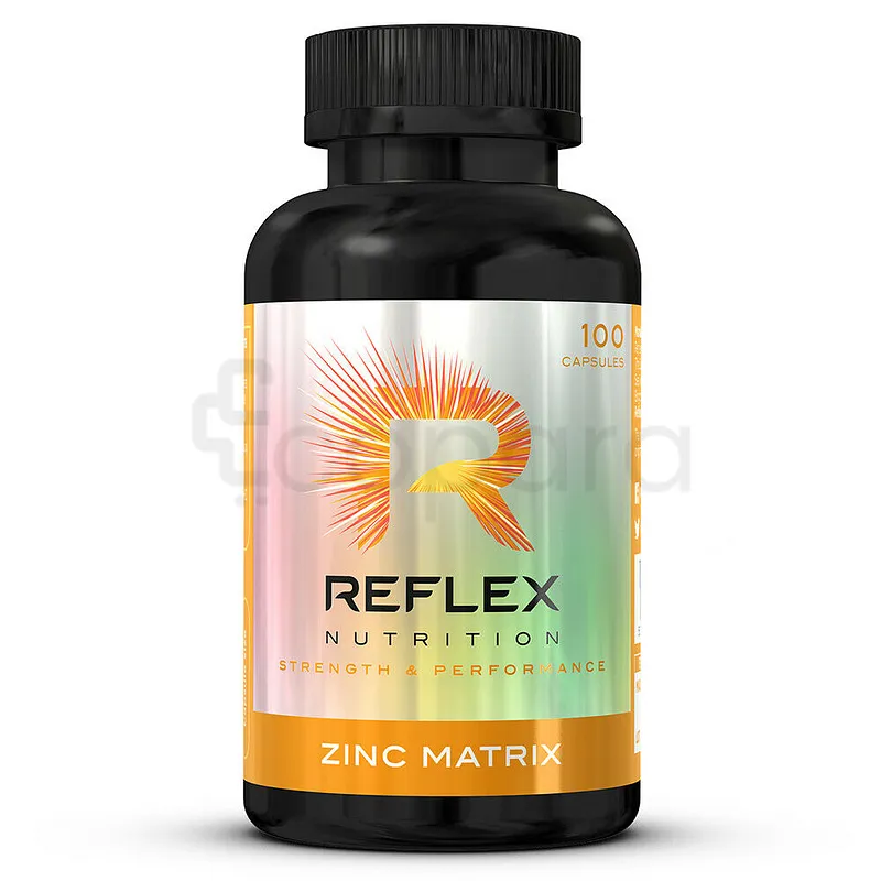 REFLEX NUTRITION SRENGTH AND PERFORMANCE ZINC MATRIX BOITE DE 90 CAPSULES