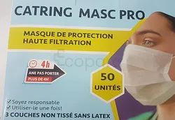 CATRING MASC PRO MASQUE DE PROTECTION HAUTE FILTRATION BOITE DE 30