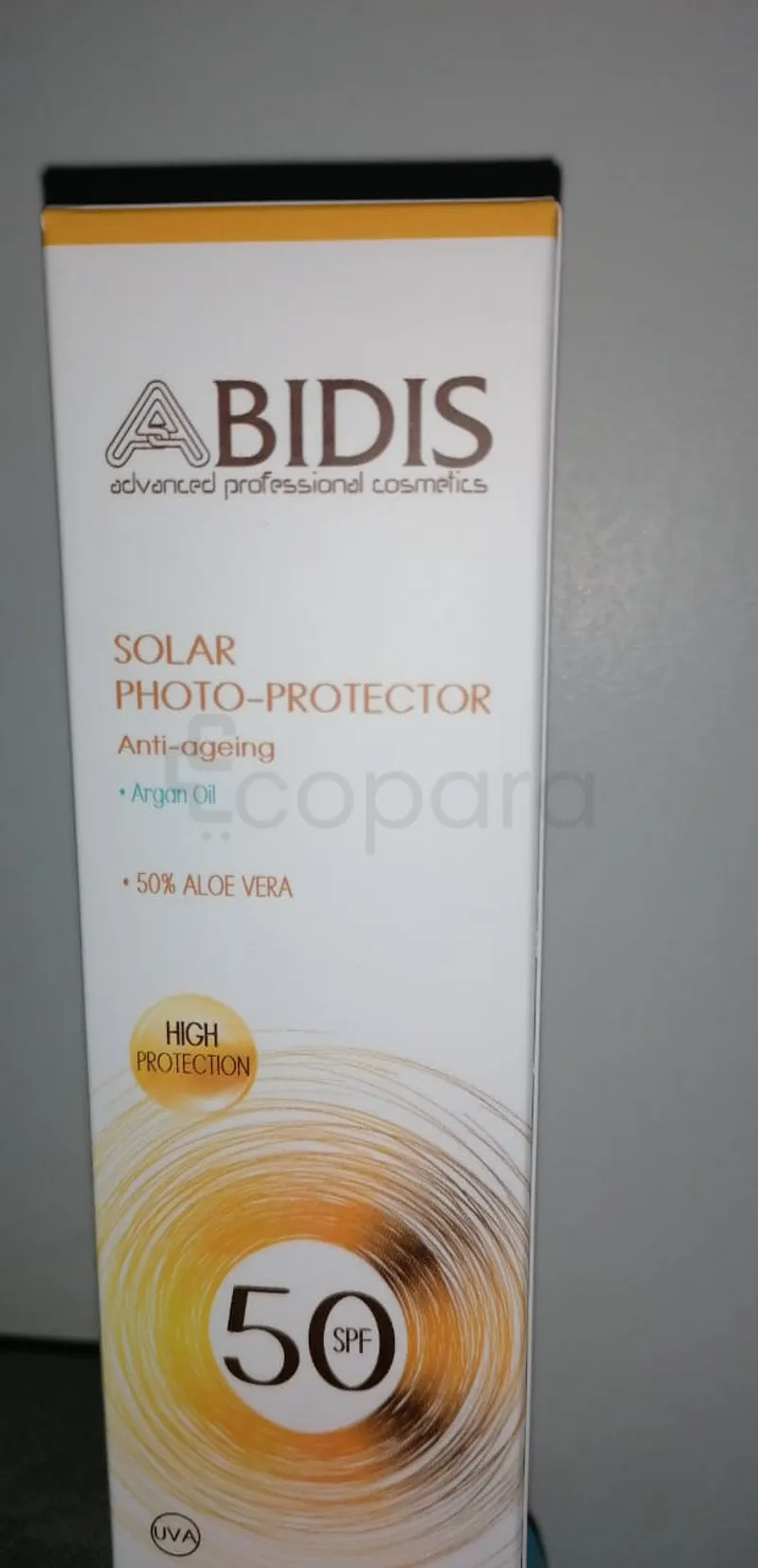 ABIDIS SOLAR PHOTO PROTECTOR PROTECTION SOLAIRE ANTI-ÂGE SPF50 75ML
