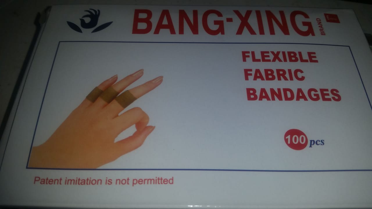 BANG-XING BANDAGES BOITE DE 100