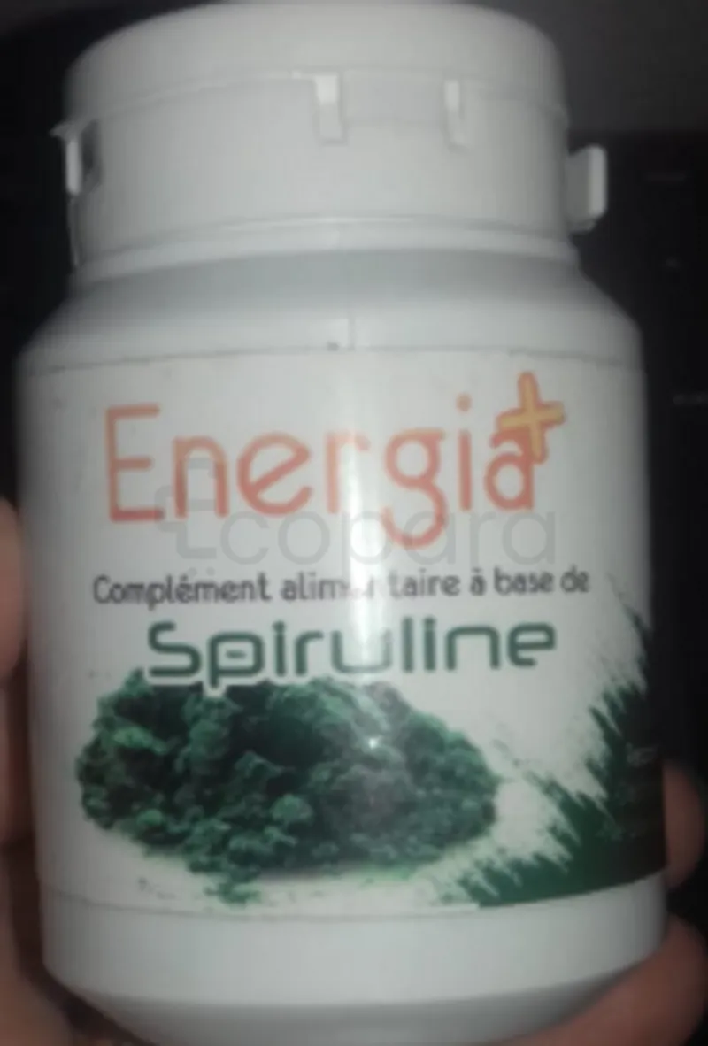 ENERGIA+ COMPLEMENT ALIMENTAIRE A BASE DE SPIRULINE