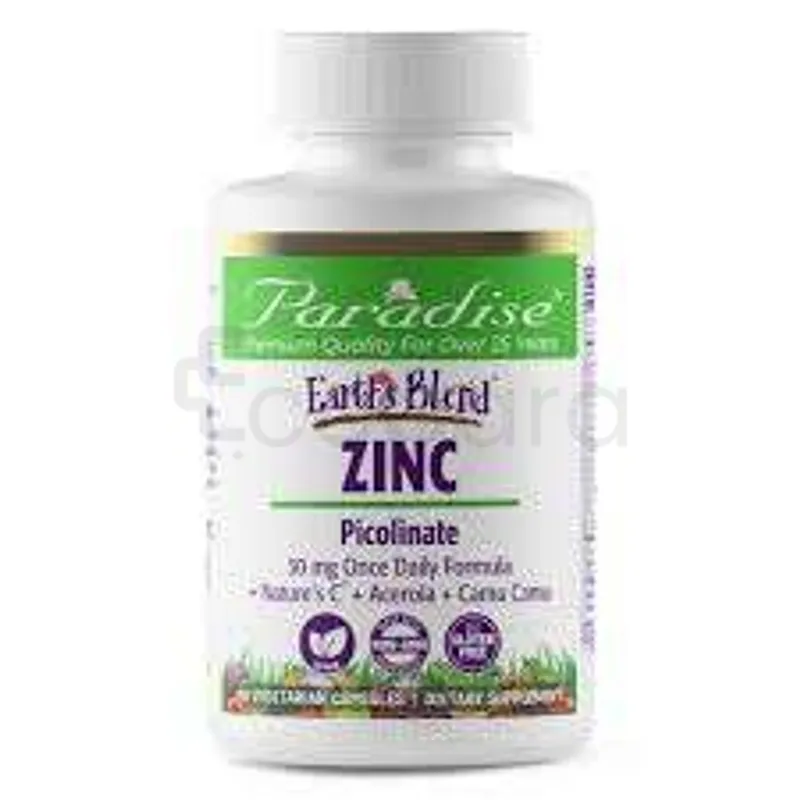 PARADISE EARTHS BLEND ZINC PICOLINATE BOITE DE 90 CAPSULES