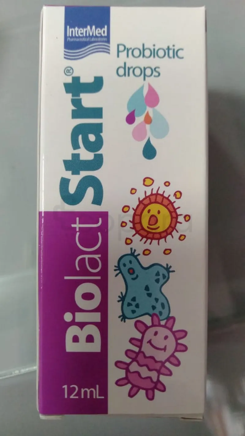 INTERMED BIOLACT START PROBIOTIC DROPS 12ML