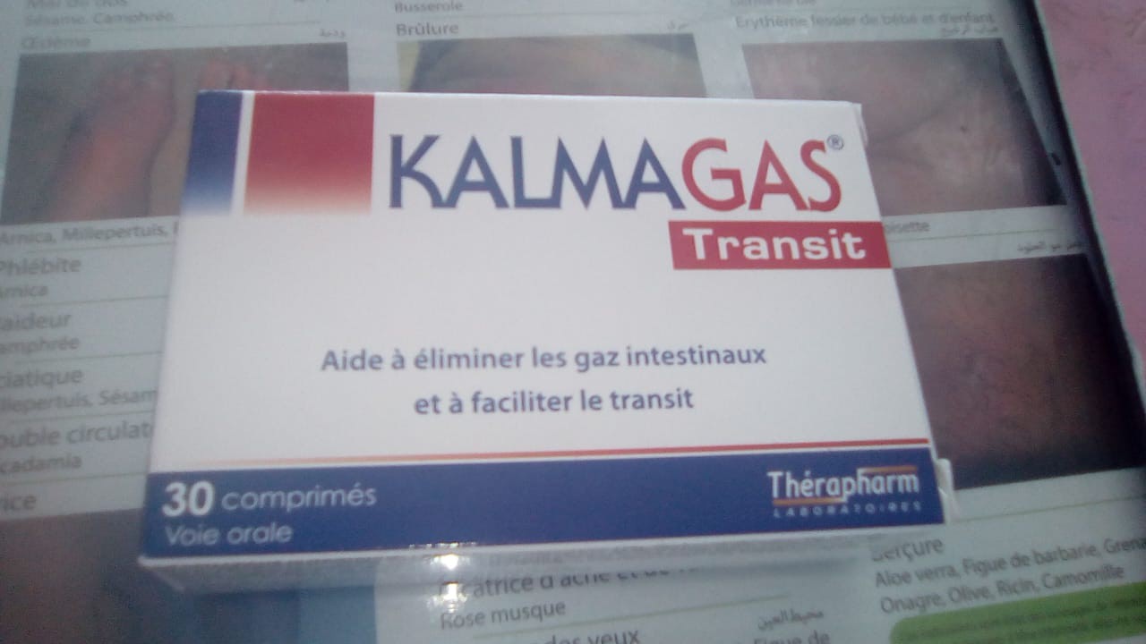KALMAGAS TRANSIT BOITE DE 30 COMPRIMES