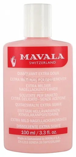 MAVALA DISSOLVANT EXTRA DOUX SANS ACETONE 100ML