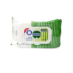DETOX ANTI-BACTERIAL LINGETTES BOITE DE 120
