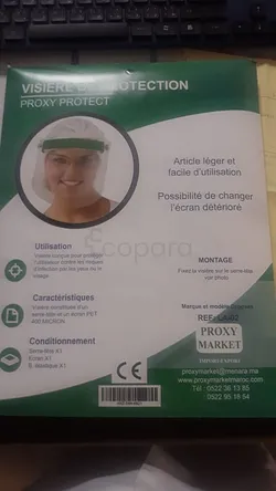 PROXY VISIERE DE PROTECTION PROTECT REFERENCE LA-02