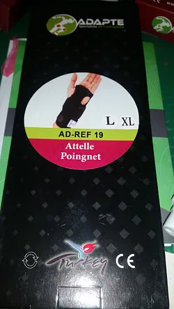 ADAPTE ATTELLE POIGNET TAILLE L-XL REFERENCE AD-REF 19