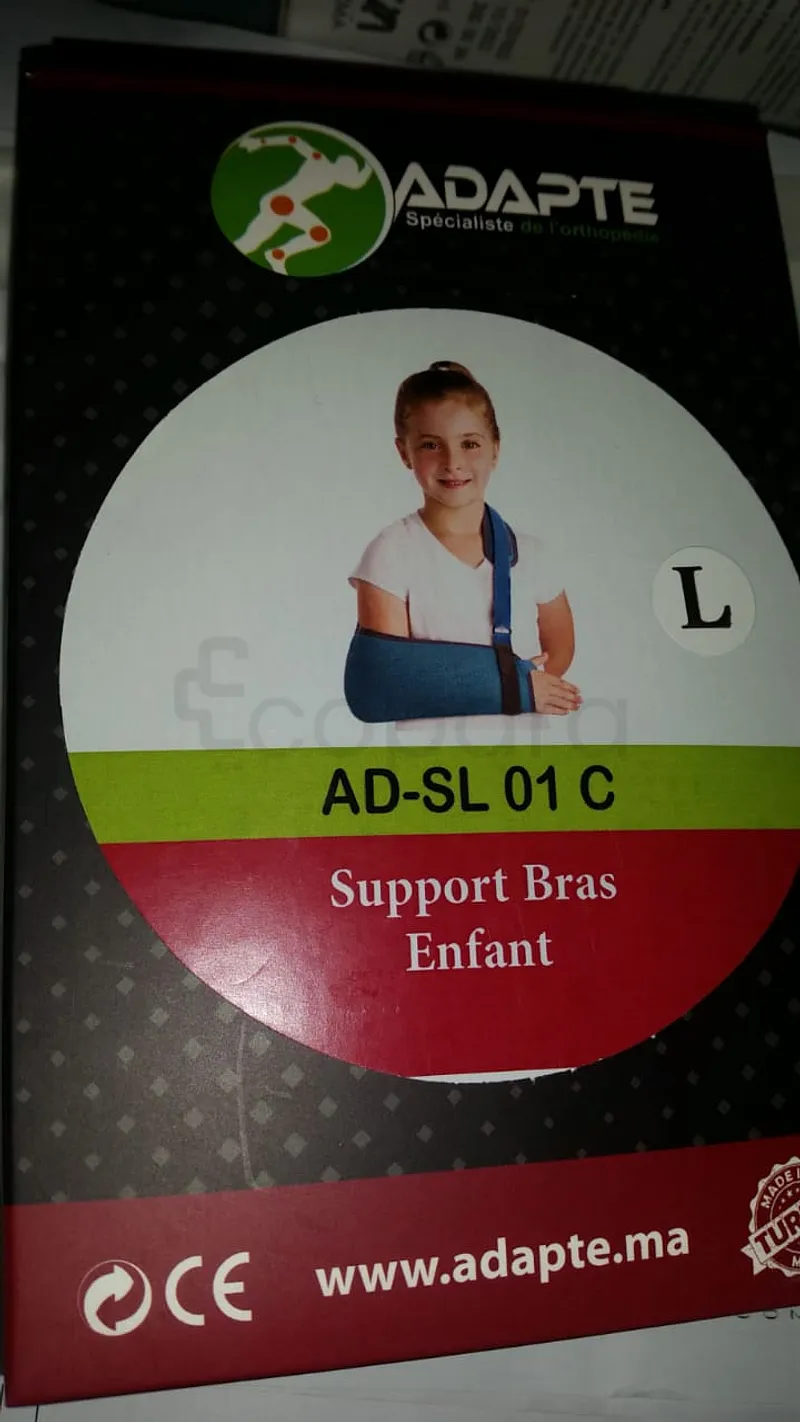 ADAPTE SUPPORT BRAS ENFANT TAILLE L REFERENCE AD-SL 01 C