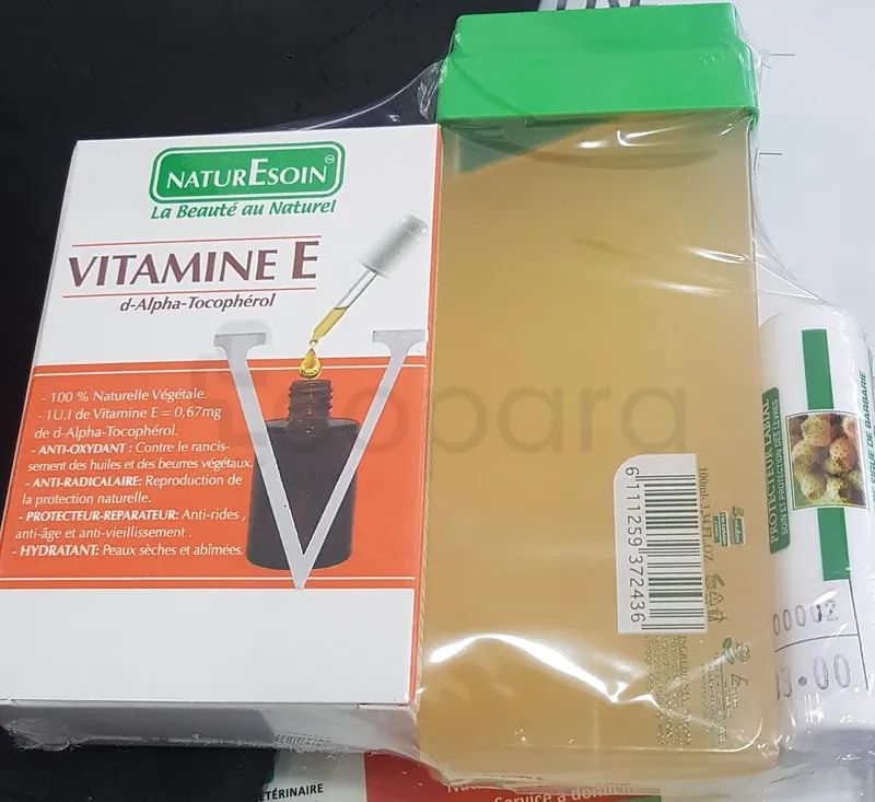 NATURESOIN PACK VITAMINE E 13ML + PROTECTEUR LABIAL FIGUE + CIRE EPILATOIRE CITRON 100ML