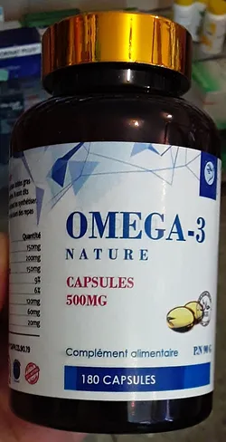 OMEGA-3 NATURE BOITE DE 180 CAPSULES