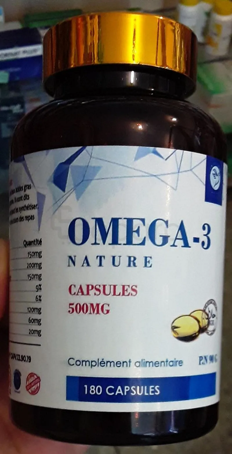 OMEGA-3 NATURE BOITE DE 180 CAPSULES