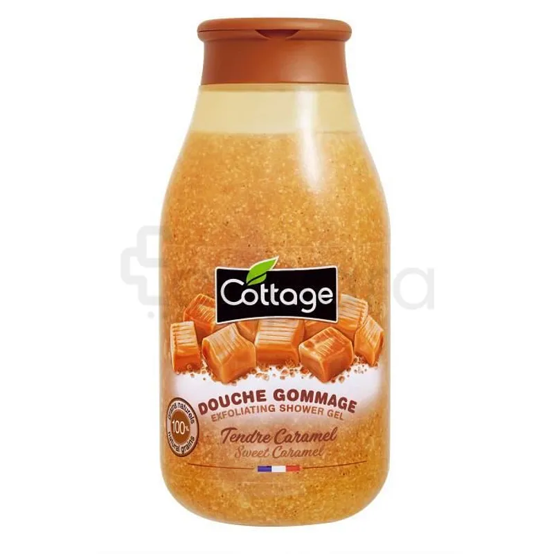 COTTAGE DOUCHE GOMMAGE TENDRE CARAMEL 270ML